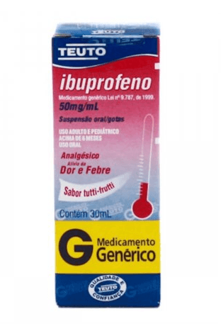 Ibuprofeno 50mg/ml - 1 Suspensão Oral Gotas - Imagem 1