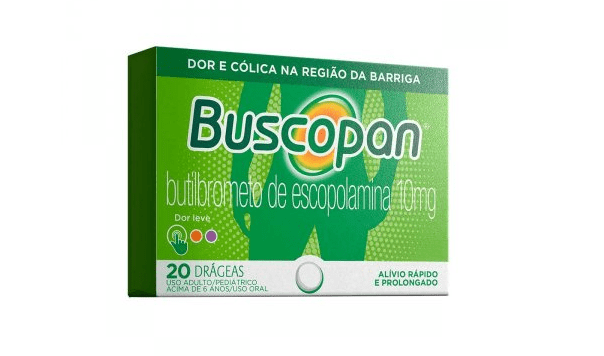 Buscopan 10mg - Caixa com 20 Drágeas - Imagem 1