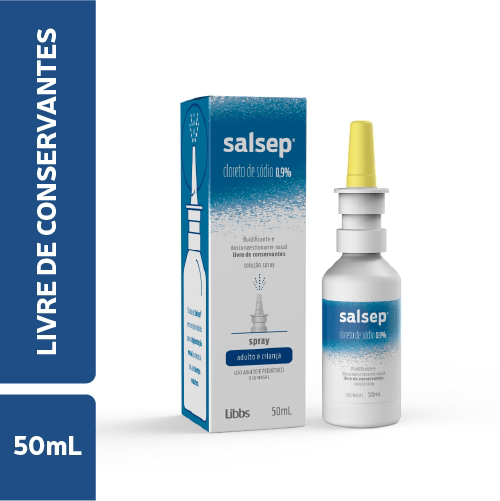 Salsep 9mg/mL Solução Nasal - Frasco com 50mL - Imagem 1