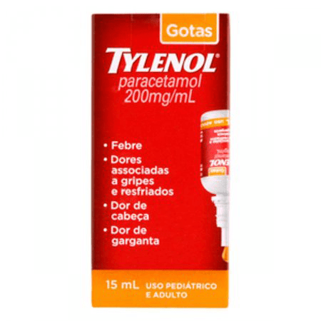 Tylenol 200mg/ml Solução Oral Gotas Frasco com 15mL - Imagem 1