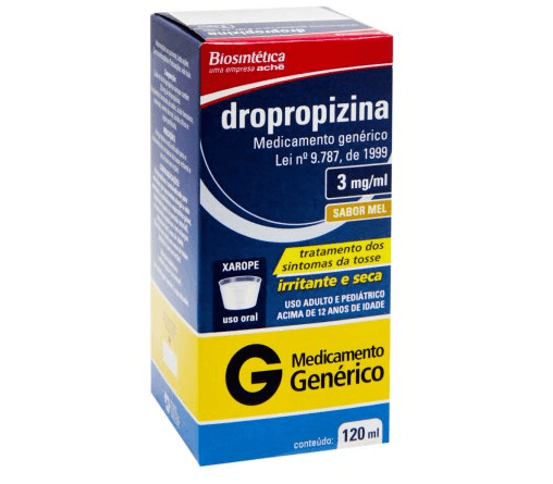 Dropropizina 3mg/ml - 1 Xarope - Imagem 1