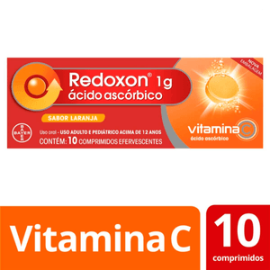 Redoxon 1g - 10 Comprimidos Efervescentes