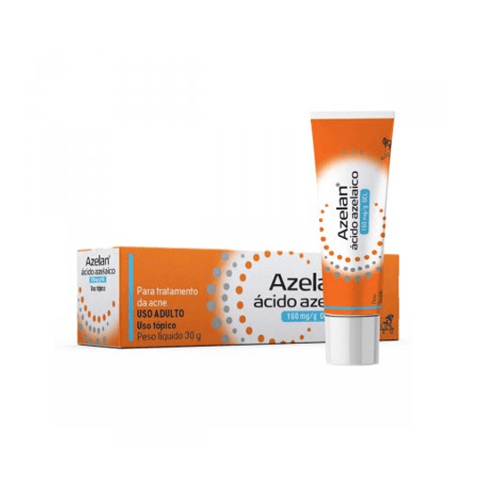 Azelan 150mg/g Gel Dermatológico - Bisnaga com 30g - Imagem 1