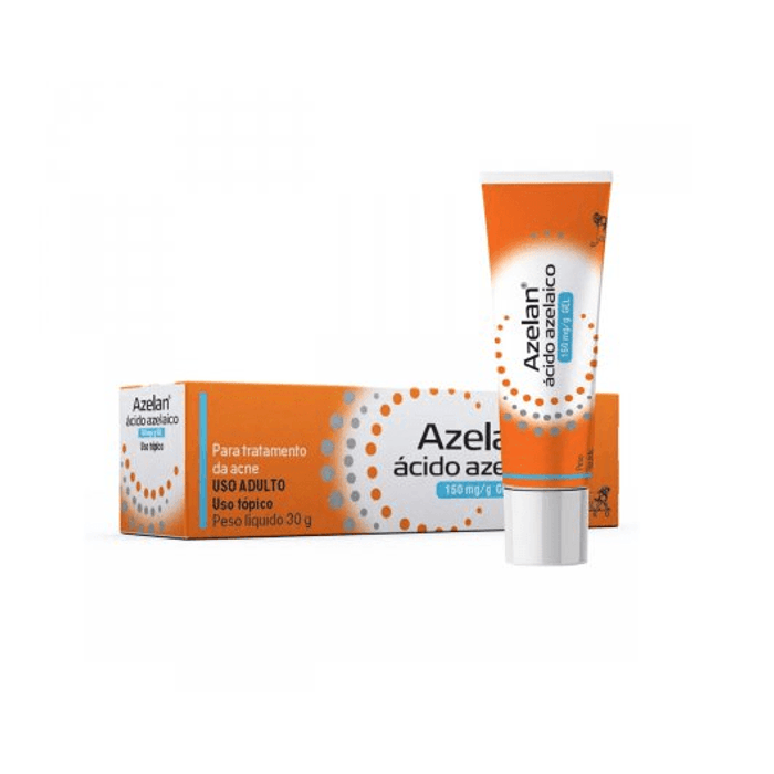 Azelan 150mg/g Gel Dermatológico - Bisnaga com 30g - Imagem 1