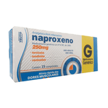 Naproxeno 250mg - 15 Comprimidos