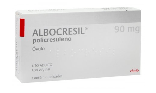 Albocresil 90mg - 6 Óvulos - Imagem 1