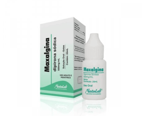 Maxalgina 500mg/mL Solução Oral (Gotas) - Frasco com 20 mL - Imagem 1