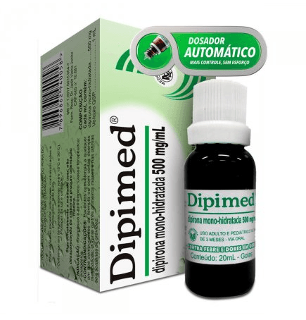 Dipimed 500mg/ml - 1 Solução Oral Gotas - Imagem 1
