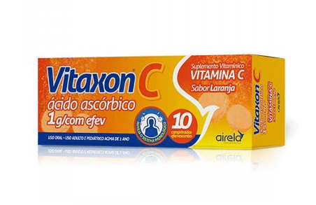 Vitaxon C 1g - 10 Comprimidos - Imagem 1