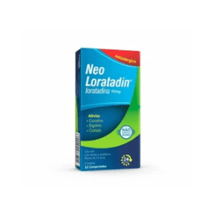 Neo Loratadin 10mg - 12 Comprimidos - Imagem 1