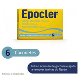Epocler 50mg/mL + 10mg/mL + 100mg/mL Solução Oral - 6 Flaconetes com 10 mL