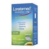 Loratamed 1mg/mL Xarope Sabor Uva - Frasco com 100 mL