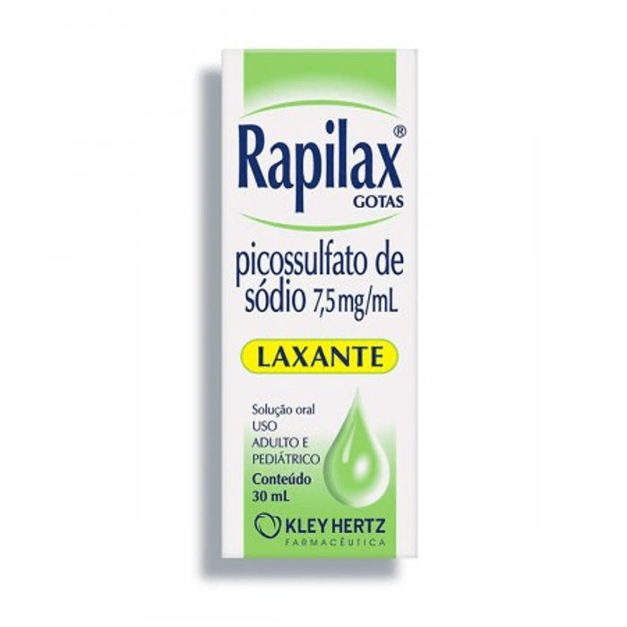 Rapilax 7.5mg/mL Solução Oral (Gotas) - Frasco com 30 mL - Imagem 1