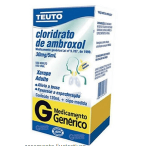 Cloridrato de Ambroxol 30mg/5ml - 1 Xarope