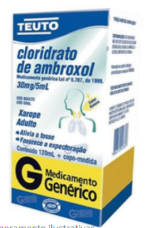 Cloridrato de Ambroxol 30mg/5ml - 1 Xarope - Imagem 1