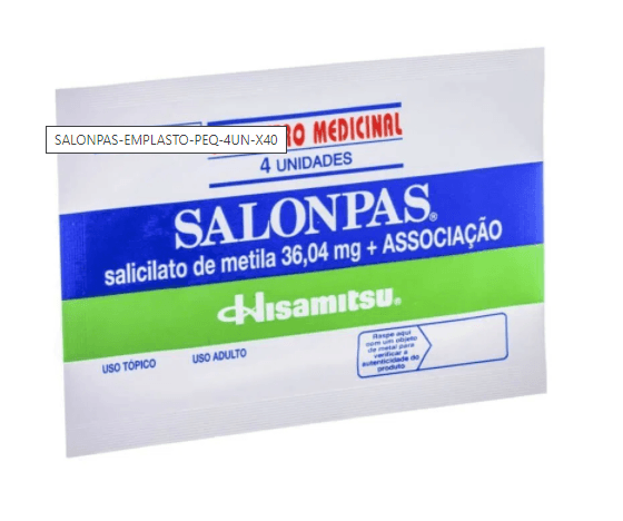Salonpas - 4 Adesivos Transdérmicos - Imagem 1