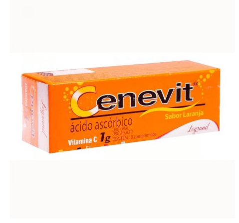 Cenevit 1g - 10 Comprimidos Efervescentes - Imagem 1