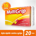 Multigrip 4 + 4 + 400mg - 20 Cápsulas Gelatinosas Duras