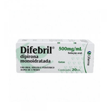 Difebril 500mg/ml - 1 Solução Oral Gotas