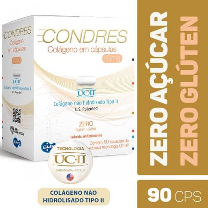 CONDRES COLÁGENO 90 CÁPSULAS - Imagem 1