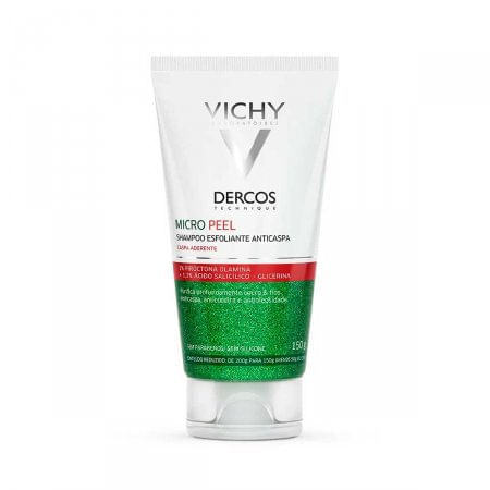 Dercos Micro Peel Shampoo Esfoliante Anticaspa 150mL - Imagem 1