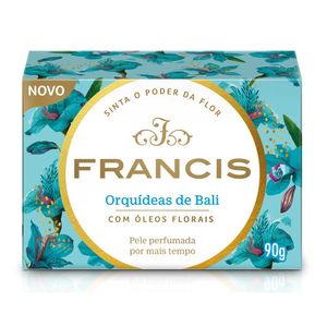 Sabonete Francis Clássico Orquídeas de Bali, Barra, 1 Unidade 90g