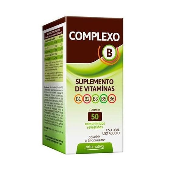 Complexo B Arte Nativa - Caixa com 50 Comprimidos - Imagem 1