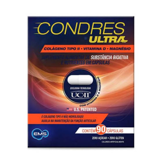 Condres Ultra Colágeno Tipo ll + Vitamina D 90 Capsulas - Imagem 1