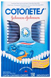 Hastes Flexíveis Puro Algodão 150 Unidades - Imagem 1