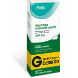 Dipirona Sódica 500MG Comprimido - Caixa com 30 Comprimidos
