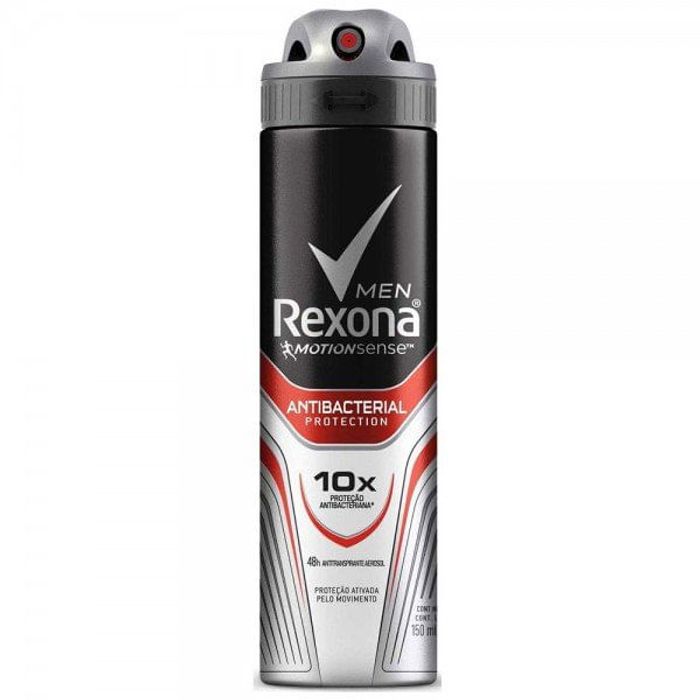Desodorante Masculino Rexona Motionsense Antibacterial Protection - Imagem 1
