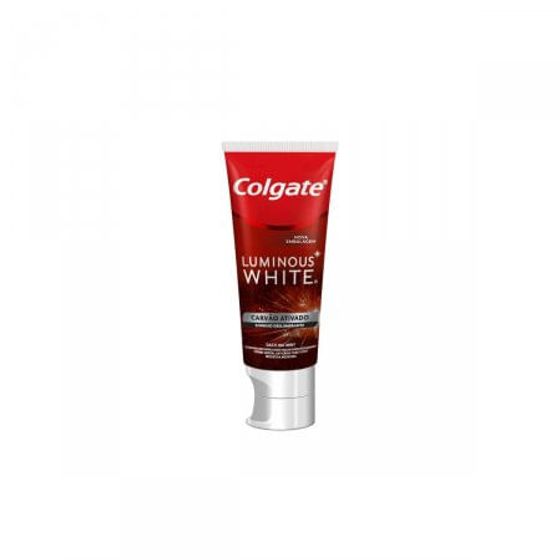 Creme Dental Colgate Luminous White Carvao Ativado 70g - Imagem 1