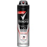 Desodorante Masculino Rexona Motionsense Antibacterial Invisible Aerosol, 150ml