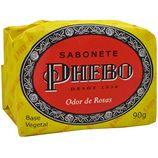Sabonete Phebo Tradicional odor de rosas, barra, 1 unidade com 90g