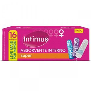 Absorvente Interno Intimus Super   Leve 16 Pague 15