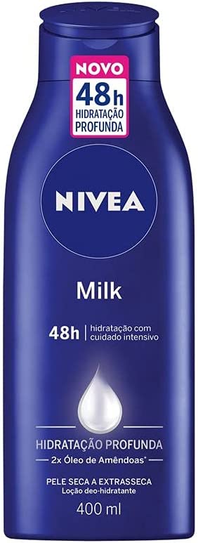Loção Hidratante Corporal Milk Nivea 400ml - Imagem 1