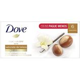 Sabonete Dove em Barra Manteiga de Karité Pack com 6 Unidades de 90g