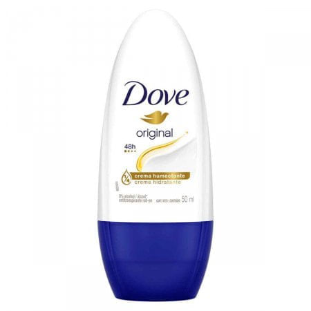 Desodorante Dove Original Roll-on 50mL - Imagem 1