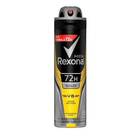 Desodorante Masculino Rexona Motionsense V8 Aerosol, 1 unidade com 150mL - Imagem 1
