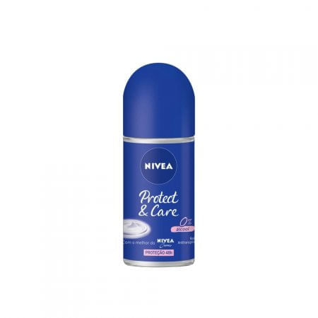 Desodorante Nivea Protect And Care Roll On 1 Unidade Com 50ml - Imagem 1