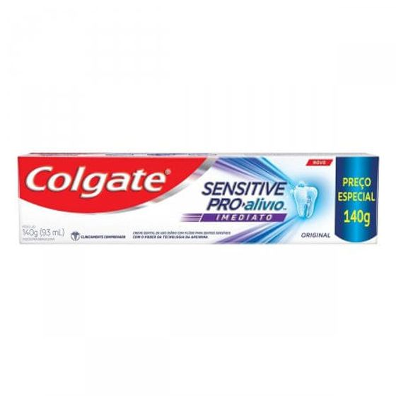 Creme Dental Colgate Sensitive Pro Alivio 1 Unidade Com 140g - Imagem 1