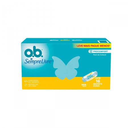 Absorvente Interno Ob Procomfort Medio 16 Unidades - Imagem 1