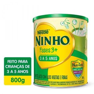 Ninho Fases 3+ Composto Lácteo - Lata com 800g