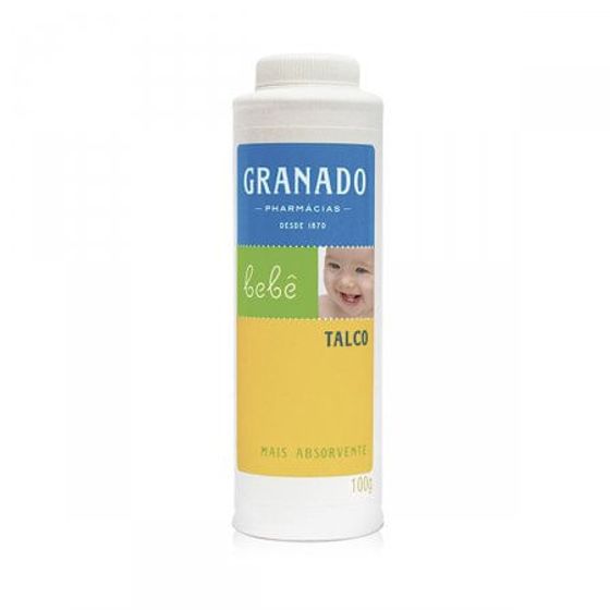Talco Infantil Granado Bebê 100g - Imagem 1