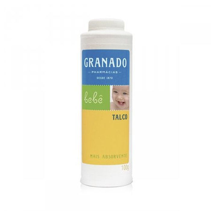 Talco Infantil Granado Bebê 100g - Imagem 1
