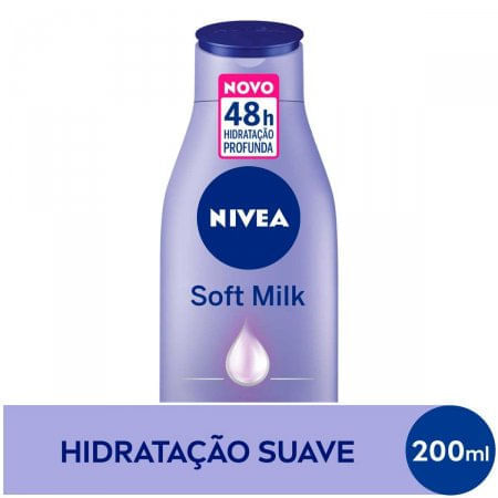Soft Milk Nivea Loção 200mL - Imagem 1