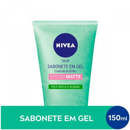 Sabonete Facial Em Gel Nivea Controle de Brilho - Imagem 1