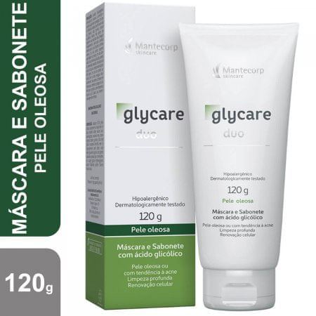 Glycare Duo Máscara E Sabonete Líquido 120G - Imagem 1