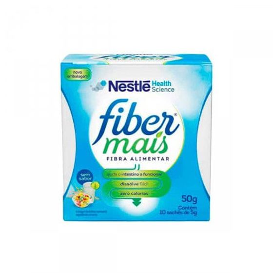 Fiber Mais sem Sabor 10 Sachês com 5G - Imagem 1