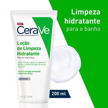 Loção Hidratante para Banho CeraVe 200mL - Imagem 1